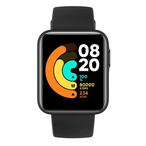 Montre connectée Xiaomi Mi Watch Lite Noir État correct - Xiaomi reconditionné disponible sur Fnac