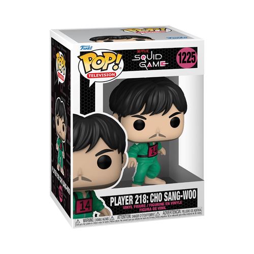 Figurine Funko Pop TV Squid Game Sang-Woo 218 État correct - Funko reconditionné disponible sur Fnac