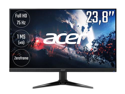 Ecran Gaming Acer QG241Ybii 23.8"" État correct - Acer reconditionné disponible sur Fnac