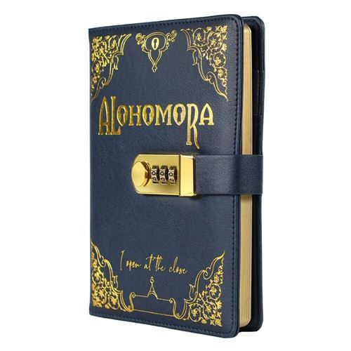 Monde de sorcier officiel Harry Potter Alohomora verrouillable non daté Journal bleu État correct - N/A reconditionné disponible sur Fnac