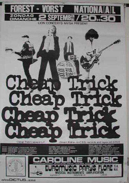 Cheap Trick - 70x100 cm - AFFICHE / POSTER État correct - N/A reconditionné disponible sur Fnac