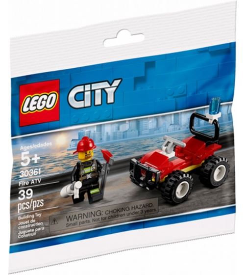 Acheter LEGO Ville : Brandweer ATV (30361) État correct - 23,99 € LEGO Ville : Brandweer ATV (30361) État correct - Lego reconditionné disponible sur Fnac