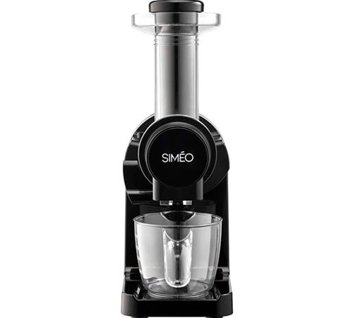 Extracteur de jus Siméo Nutrijus JEH720 200 W Noir et Gris État correct - Simeo reconditionné disponible sur Fnac