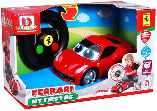 Acheter Voiture radiocommandée Bb Junior First Ferrari État correct - 127,99 € Voiture radiocommandée Bb Junior First Ferrari État correct - BB Junior reconditionné disponible sur Fnac