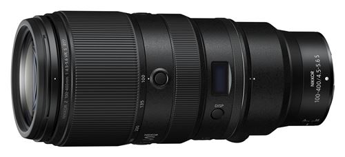 Objectif hybride Nikon Z 100-400mm f/4.5-5.6 VR S noir État correct - Nikon reconditionné disponible sur Fnac