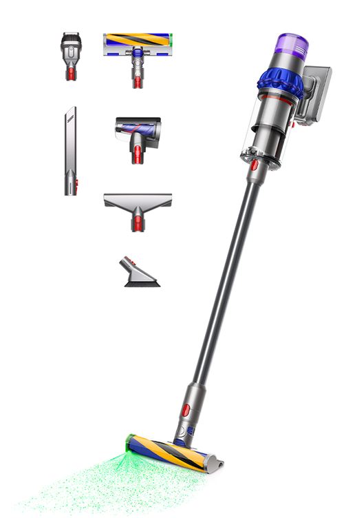Aspirateur balai Dyson V15 Detect Fluffy 660 W Gris État correct - Dyson reconditionné disponible sur Fnac