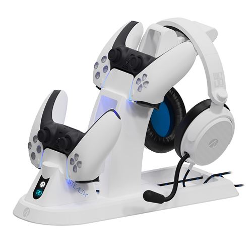Station Gaming Just For Games Stealth Ultimate avec Casque pour PS5 Blanc État correct - Just For Games reconditionné disponible sur Fnac