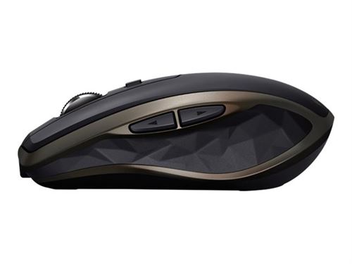 Logitech MX Anywhere 2 - Souris - laser - 6 boutons - sans fil - 2.4 GHz, Bluetooth - récepteur sans fil USB - bleu marine État correct - Logitech reconditionné disponible sur Fnac