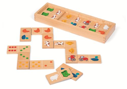 Acheter Dominos Ferme Janod 28 pièces État correct - 19,00 € Dominos Ferme Janod 28 pièces État correct - Janod reconditionné disponible sur Fnac