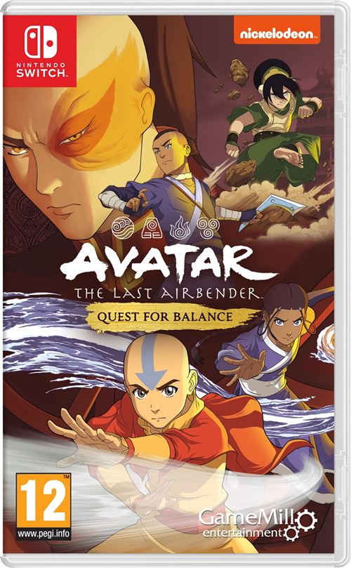 Avatar The Last Airbender Quest for Balance Nintendo Switch État correct - Just for Games reconditionné disponible sur Fnac