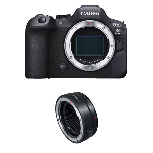 EOS R6 MARK II nu + Bague EF-EOS-R État correct - N/A reconditionné disponible sur Fnac