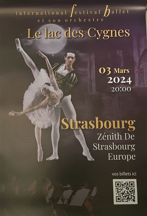 Affiche - Le Lac des Cygnes - Ballet - 70x100cm État correct - N/A reconditionné disponible sur Fnac