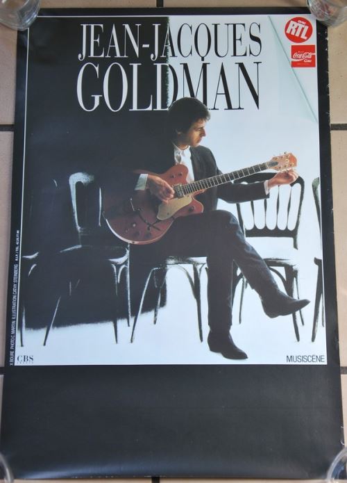 Jean-Jacques GOLDMAN - 40x60 cm - AFFICHE / POSTER État correct - N/A reconditionné disponible sur Fnac