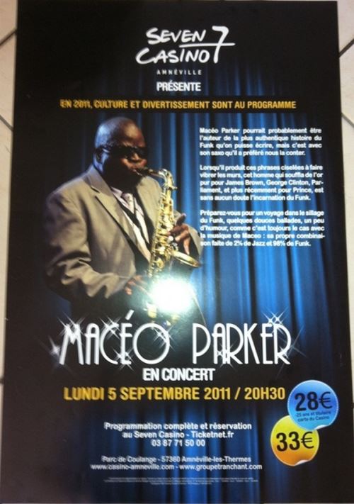 Acheter Macéo Parker - 40x60 cm - AFFICHE / POSTER État correct - 10,99 € Macéo Parker - 40x60 cm - AFFICHE / POSTER État correct - N/A reconditionné disponible sur Fnac