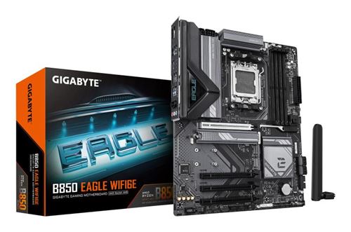 Acheter Carte mère Gigabyte GA-B850 EAGLE WIFI6E ATX Socket AM5 Chipset AMD B850 État correct - 132,99 € Carte mère Gigabyte GA-B850 EAGLE WIFI6E ATX Socket AM5 Chipset AMD B850 État correct - Gigabyte reconditionné disponible sur Fnac