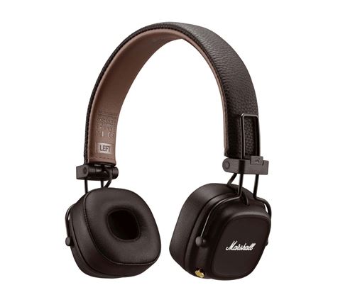 Casque sans fil Bluetooth Marshall Major IV Marron Exclusivité État correct - Marshall reconditionné disponible sur Fnac