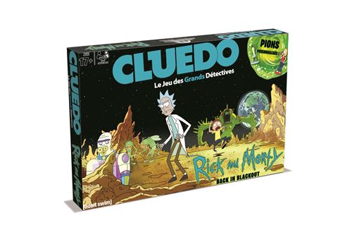 Acheter Jeu de société Winning Moves Cluedo Rick et Morty État correct - 39,68 € Jeu de société Winning Moves Cluedo Rick et Morty État correct - Winning Moves reconditionné disponible sur Fnac