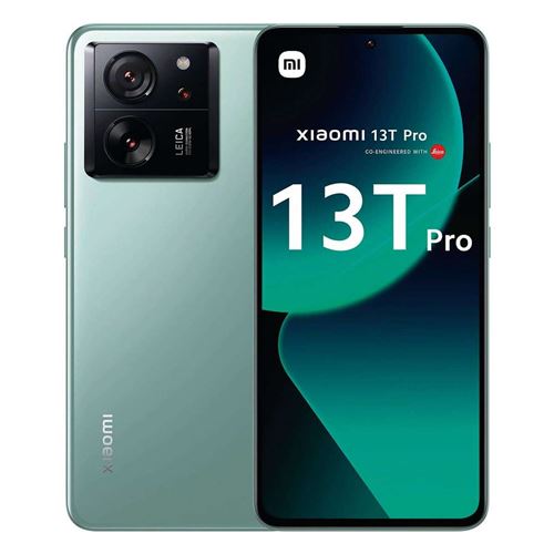 Smartphone Xiaomi 13T Pro vert 6.67 RAM 12 Go stockage 16 Go État correct - N/A reconditionné disponible sur Fnac