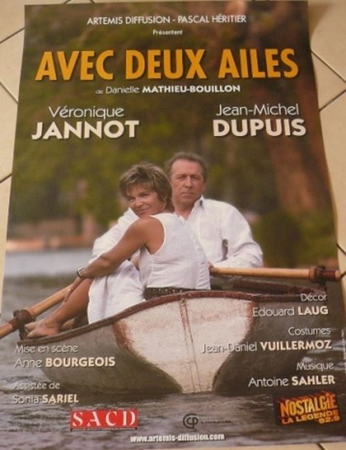 Avec Deux Ailles - 68x98 cm - AFFICHE / POSTER État correct - N/A reconditionné disponible sur Fnac