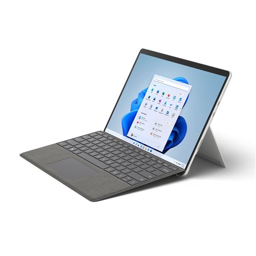 PC Portable Microsoft Surface Pro 8 13"" Ecran tactile Intel Core i5 8 Go RAM 128 Go SSD Platine État correct - Microsoft reconditionné disponible sur Fnac