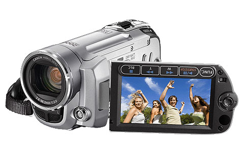 Canon FS100 - Caméscope - 1.07 MP - 37x zoom optique - carte Flash État correct - Canon reconditionné disponible sur Fnac