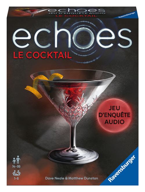 Jeu d'enquête Ravensburger Echoes Le Cocktail État correct - Ravensburger reconditionné disponible sur Fnac