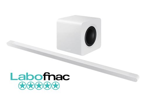 Barre de son Samsung S-Series HW-S811D/XE Dolby Atmos Blanc État correct - Samsung reconditionné disponible sur Fnac