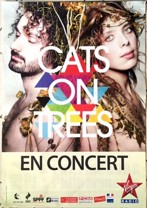 Cats On Trees - 80x120 cm - AFFICHE / POSTER État correct - N/A reconditionné disponible sur Fnac