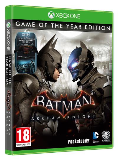 Batman Arkham Knight Game of the Year Edition Xbox One État correct - Warner Bros. Entertainment France reconditionné disponible sur Fnac