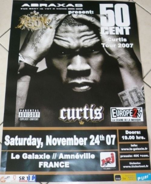50 Cent - 60x84 cm - AFFICHE / POSTER État correct - N/A reconditionné disponible sur Fnac