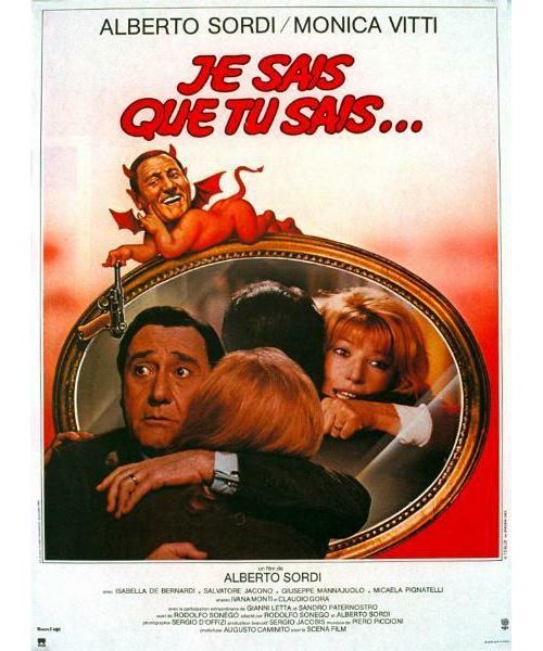 Je Sais que tu Sais… - 1982 - Alberto Sordi / Monica Vitti - AFFICHE État correct - N/A reconditionné disponible sur Fnac