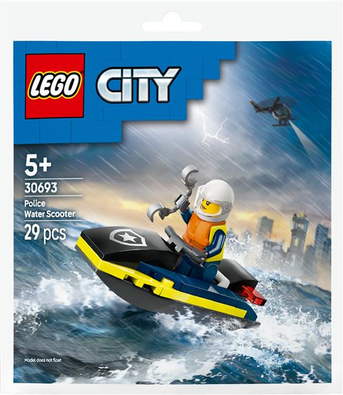 LEGO® City 30693 Le jet-ski de la police État correct - Lego City reconditionné disponible sur Fnac
