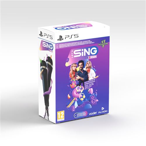 Let's Sing 2024 2 Micro Edition Spéciale PS5 État correct - Koch Media reconditionné disponible sur Fnac