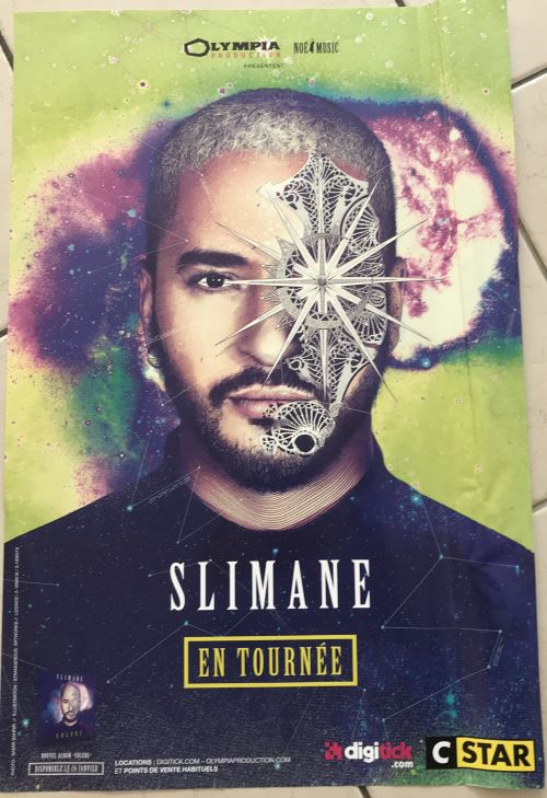 Acheter SLIMANE - en tournée 2018 - AFFICHE État correct - 14,99 € SLIMANE - en tournée 2018 - AFFICHE État correct - N/A reconditionné disponible sur Fnac