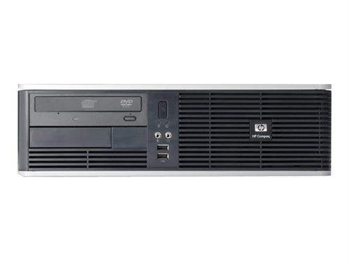 HP Compaq Business Desktop dc5850 - SFF Phenom X3 8600B - RAM 2 Go - HDD 250 Go - DVD SuperMulti - Radeon 3100 - Gigabit Ethernet - Vista Professionnel/ déclassement à XP Pro - moniteur : aucun - Smart Buy État correct - Hewlett-Packard reconditionné disponible sur Fnac
