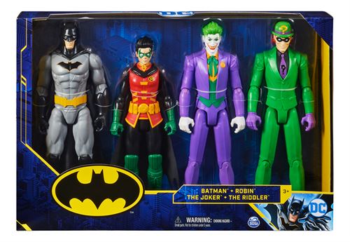 Figurine articulée Batman 4 figurines État correct - N/A reconditionné disponible sur Fnac