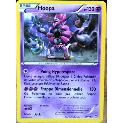 carte Pokémon 51/114 Hoopa (Forme Déchainé) 130 PV État correct - Pokémon reconditionné disponible sur Fnac
