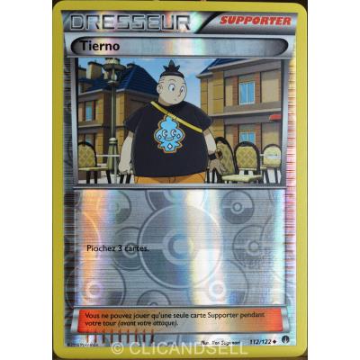 carte Pokémon 112/122 Tierno - REVERSE XY - Rupture Turbo NEUF FR État correct - Pokémon reconditionné disponible sur Fnac