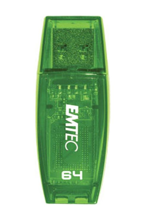 Clé USB 2.0 Emtec C410 64 Go Vert État correct - Emtec reconditionné disponible sur Fnac