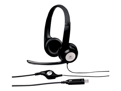 Logitech ClearChat Comfort USB - Micro-casque - circum-aural - filaire État correct - Logitech reconditionné disponible sur Fnac