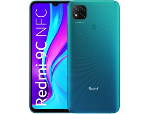 Xiaomi Redmi 9C - 4G smartphone - double SIM - RAM 2 Go / Mémoire interne 32 Go - microSD slot - 6.53"" - 1600 x 720 pixels - 3 x caméras arrière 13 MP, 2 MP, 2 MP - front camera 5 MP - vert aurore État correct - N/A reconditionné disponible sur Fnac