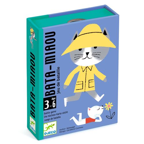 Acheter Jeu de cartes Djeco Bata-Miaou État correct - 16,00 € Jeu de cartes Djeco Bata-Miaou État correct - Djeco reconditionné disponible sur Fnac