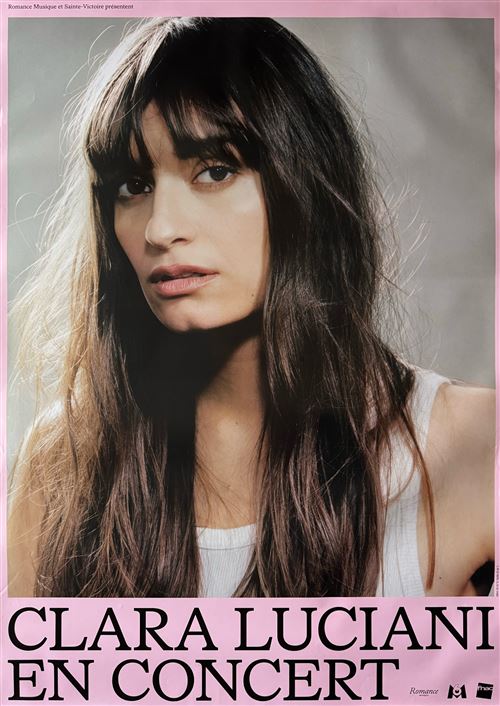 Affiche - Clara Luciani - En Concert 2024-2025 - 70x100cm État correct - N/A reconditionné disponible sur Fnac