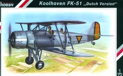 Koolhoven Fk-51 ''dutch Version'' - 1:72e - Special Hobby État correct - N/A reconditionné disponible sur Fnac