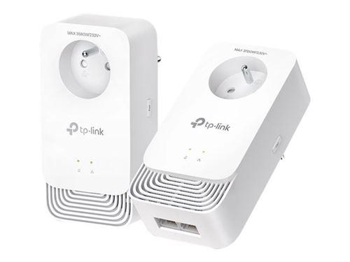 Acheter Kit de 2 adaptateurs CPL TP-Link PG2405P V1 Gigabit Blanc et gris État correct - 108,99 € Kit de 2 adaptateurs CPL TP-Link PG2405P V1 Gigabit Blanc et gris État correct - TP-Link reconditionné disponible sur Fnac
