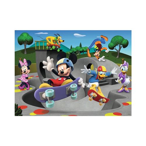 Puzzle 100 Pièces : Pièces XXL - Disney Mickey Mouse, Ravensburger État correct - Ravensburger reconditionné disponible sur Fnac