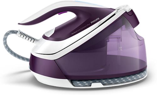 Philips PerfectCare Compact Plus GC7933 - Centrale vapeur avec fermeture automatique - semelle : SteamGlide Plus - 2400 Watt - violet magique État correct - Philips reconditionné disponible sur Fnac