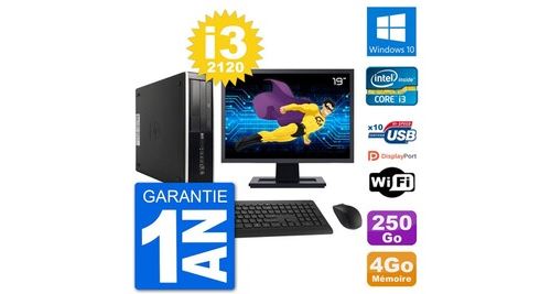 Acheter Pc hp compaq 6200 pro sff ecran 19"" i3-2120 ram 4go disque 250go windows 10 wifi État correct - 159,00 € Pc hp compaq 6200 pro sff ecran 19"" i3-2120 ram 4go disque 250go windows 10 wifi État correct - N/A reconditionné disponible sur Fnac