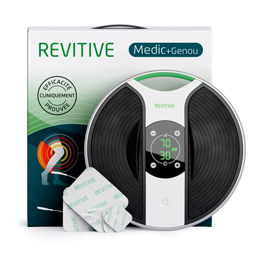 Stimulateur circulatoire Medic Genou Noir et Blanc État correct - Revitive reconditionné disponible sur Fnac