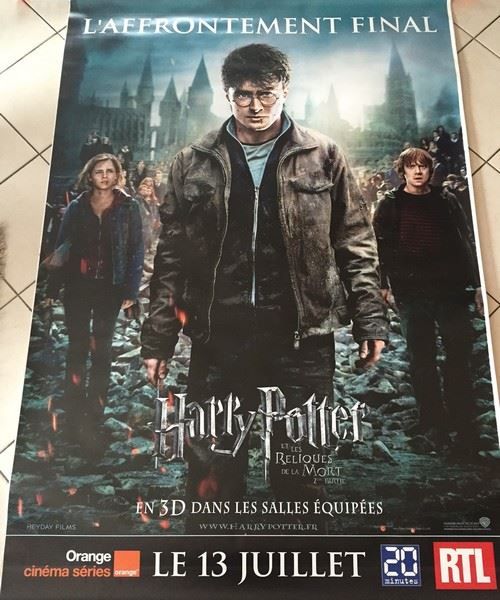 Harry POTTER - 120x175 cm - AFFICHE / POSTER État correct - N/A reconditionné disponible sur Fnac